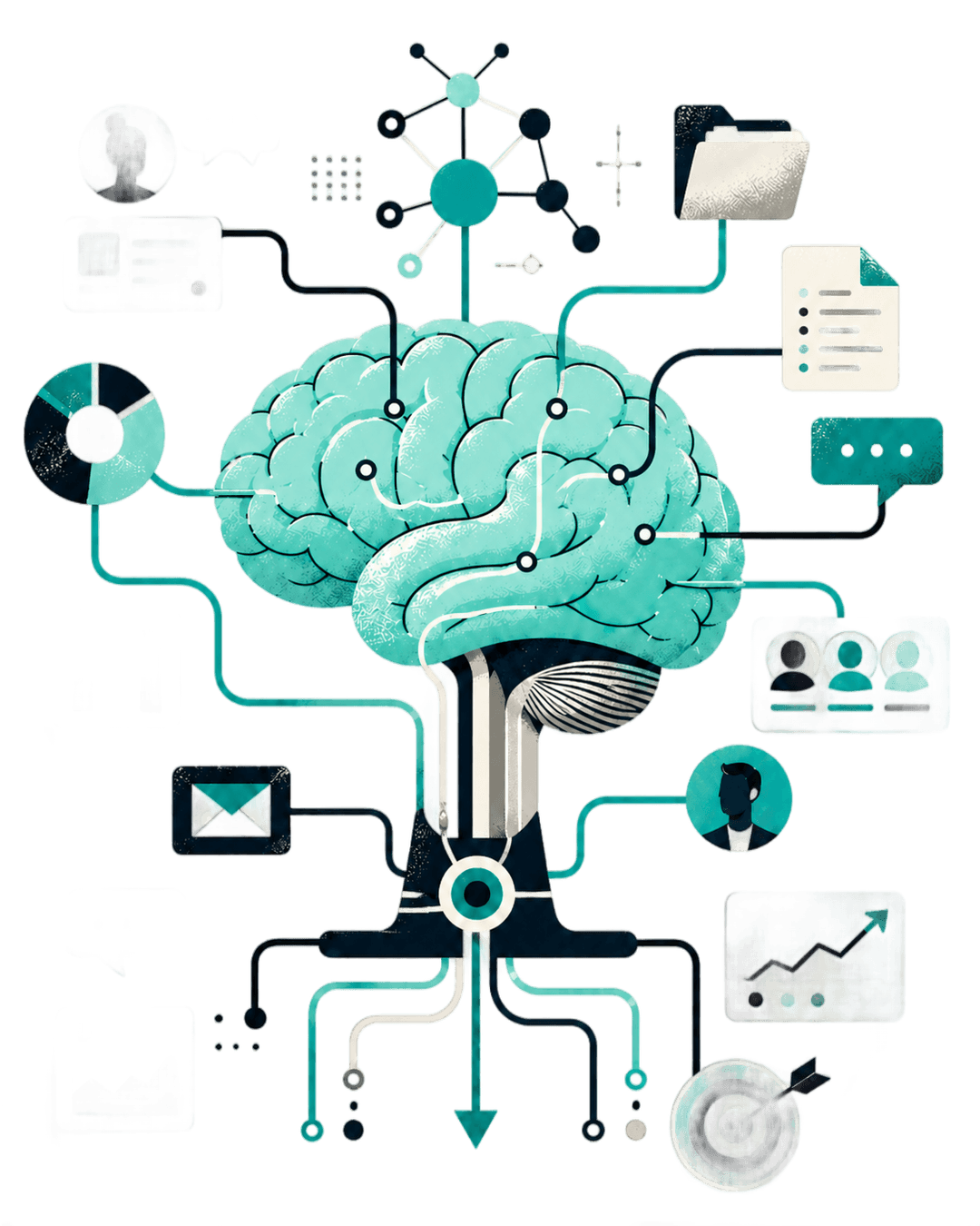 GTM Brain architecture illustration